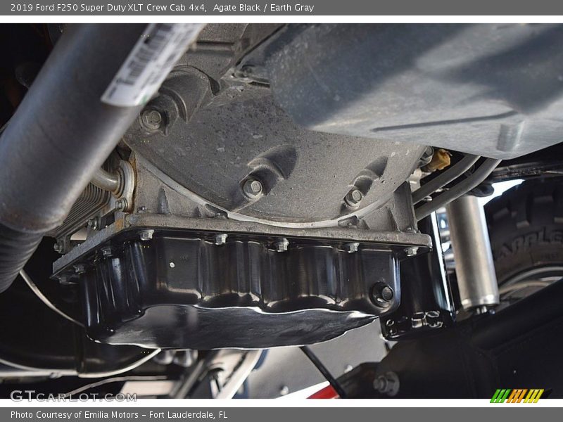 Agate Black / Earth Gray 2019 Ford F250 Super Duty XLT Crew Cab 4x4