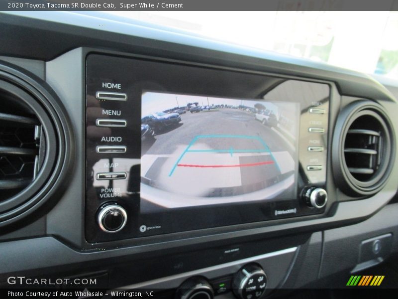 Super White / Cement 2020 Toyota Tacoma SR Double Cab