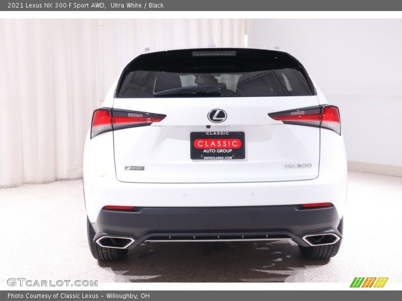 Ultra White / Black 2021 Lexus NX 300 F Sport AWD