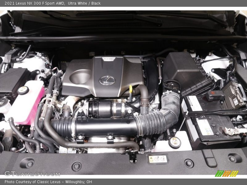  2021 NX 300 F Sport AWD Engine - 2.0 Liter Turbocharged DOHC 16-Valve VVT-i 4 Cylinder