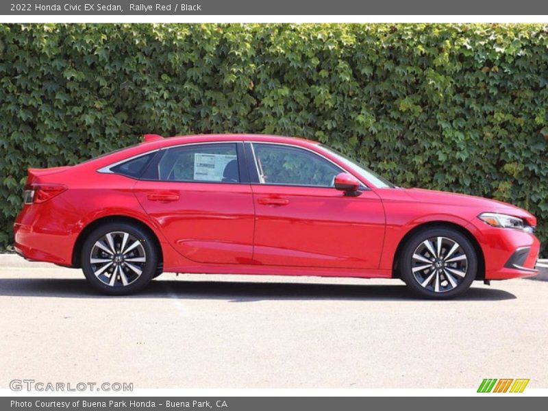  2022 Civic EX Sedan Rallye Red