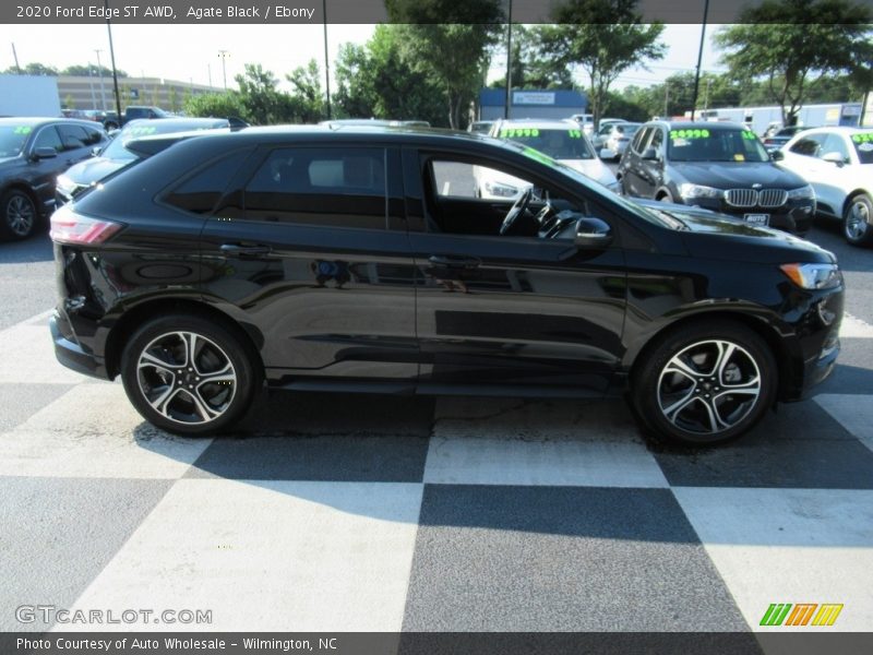 Agate Black / Ebony 2020 Ford Edge ST AWD