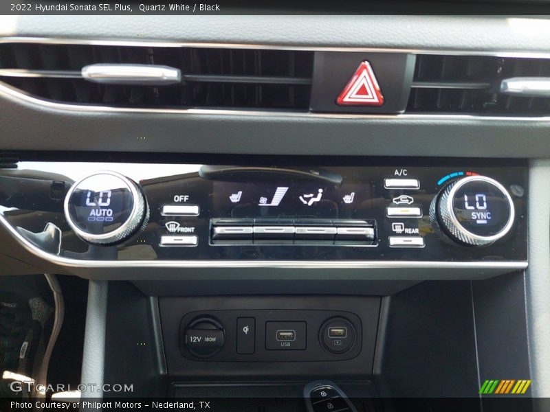 Controls of 2022 Sonata SEL Plus