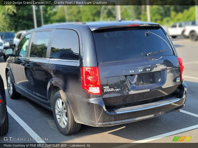 Granite Pearl / Black/Light Graystone 2019 Dodge Grand Caravan SXT