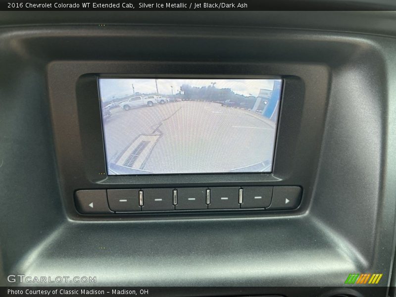 Silver Ice Metallic / Jet Black/Dark Ash 2016 Chevrolet Colorado WT Extended Cab