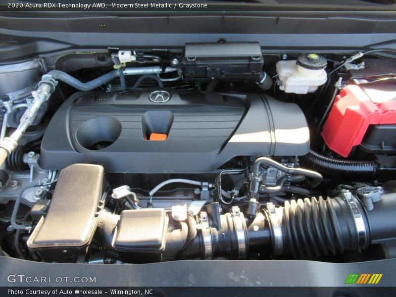 Modern Steel Metallic / Graystone 2020 Acura RDX Technology AWD