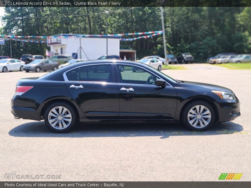 Crystal Black Pearl / Ivory 2011 Honda Accord EX-L V6 Sedan