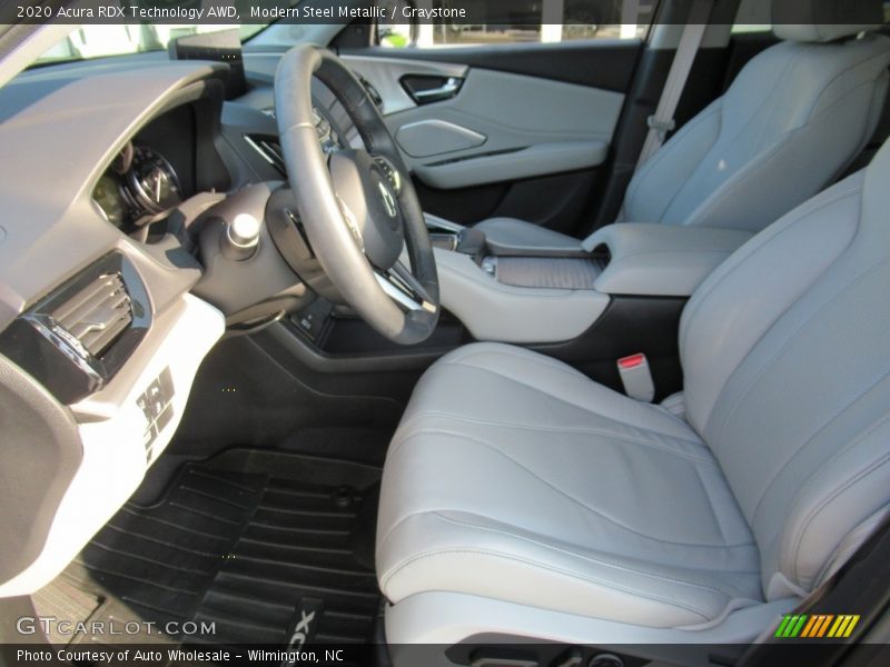 Modern Steel Metallic / Graystone 2020 Acura RDX Technology AWD