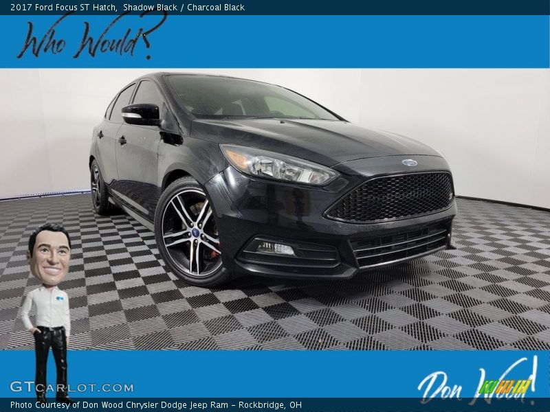 Shadow Black / Charcoal Black 2017 Ford Focus ST Hatch