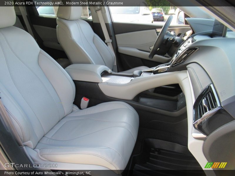 Modern Steel Metallic / Graystone 2020 Acura RDX Technology AWD