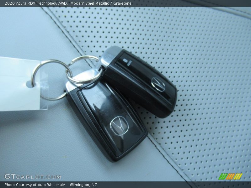 Modern Steel Metallic / Graystone 2020 Acura RDX Technology AWD