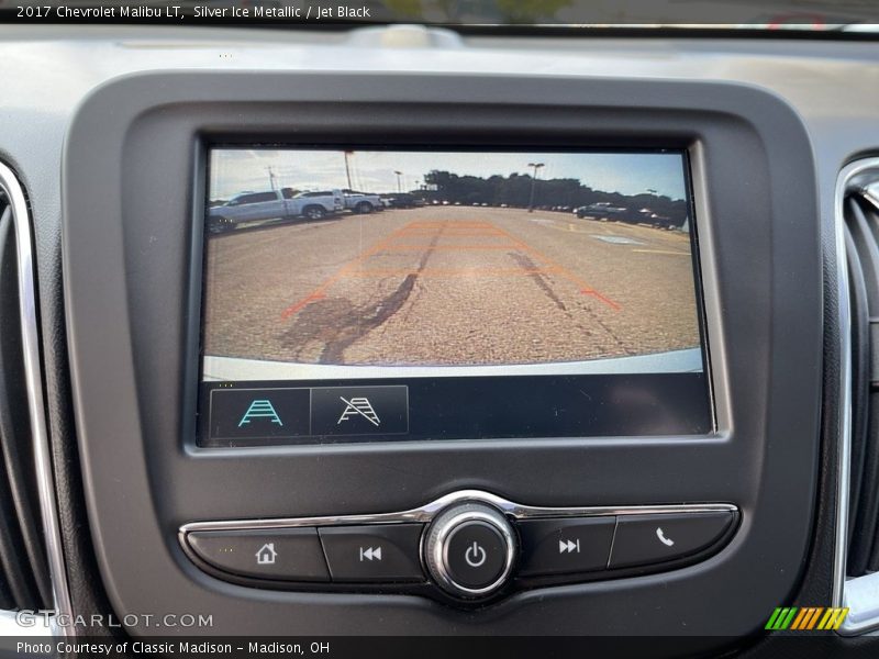 Silver Ice Metallic / Jet Black 2017 Chevrolet Malibu LT