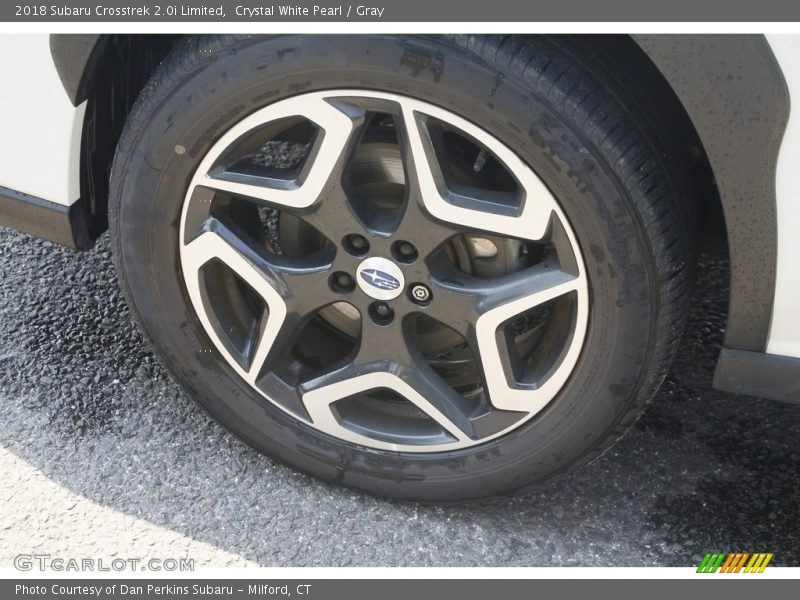 Crystal White Pearl / Gray 2018 Subaru Crosstrek 2.0i Limited