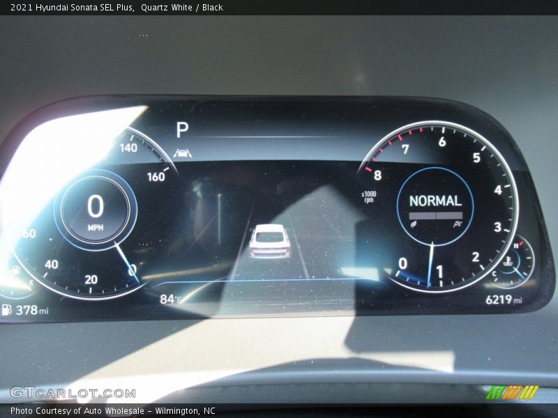 Quartz White / Black 2021 Hyundai Sonata SEL Plus