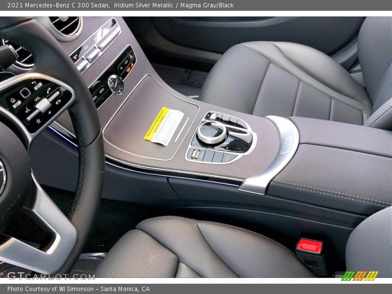 Iridium Silver Metallic / Magma Gray/Black 2021 Mercedes-Benz C 300 Sedan