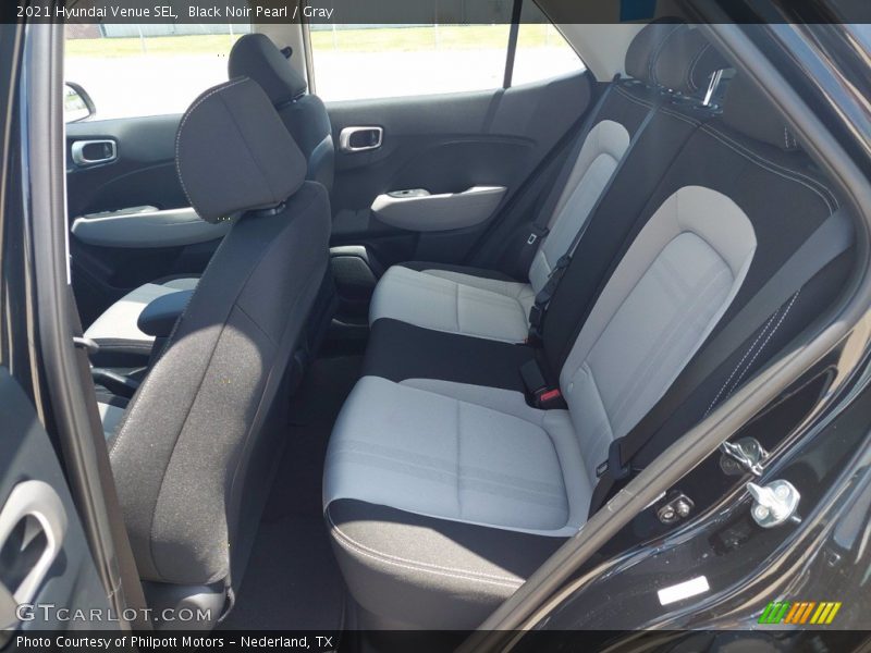 Black Noir Pearl / Gray 2021 Hyundai Venue SEL