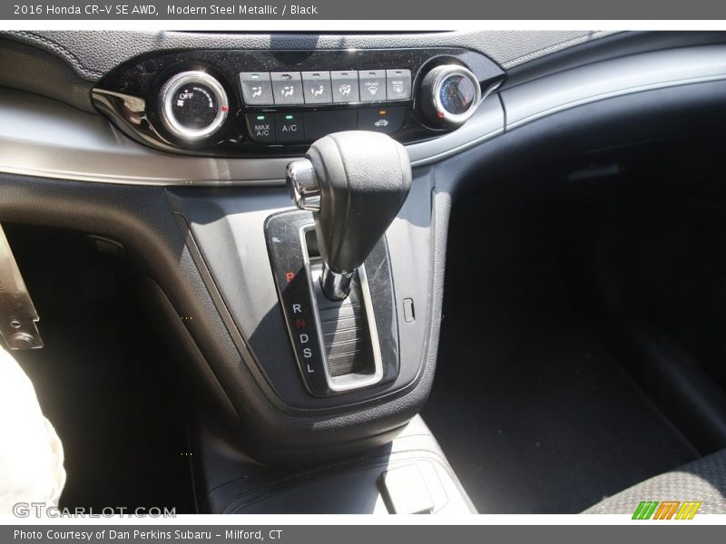 Modern Steel Metallic / Black 2016 Honda CR-V SE AWD