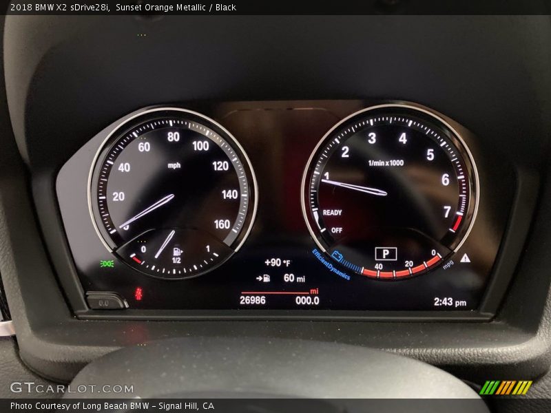  2018 X2 sDrive28i sDrive28i Gauges