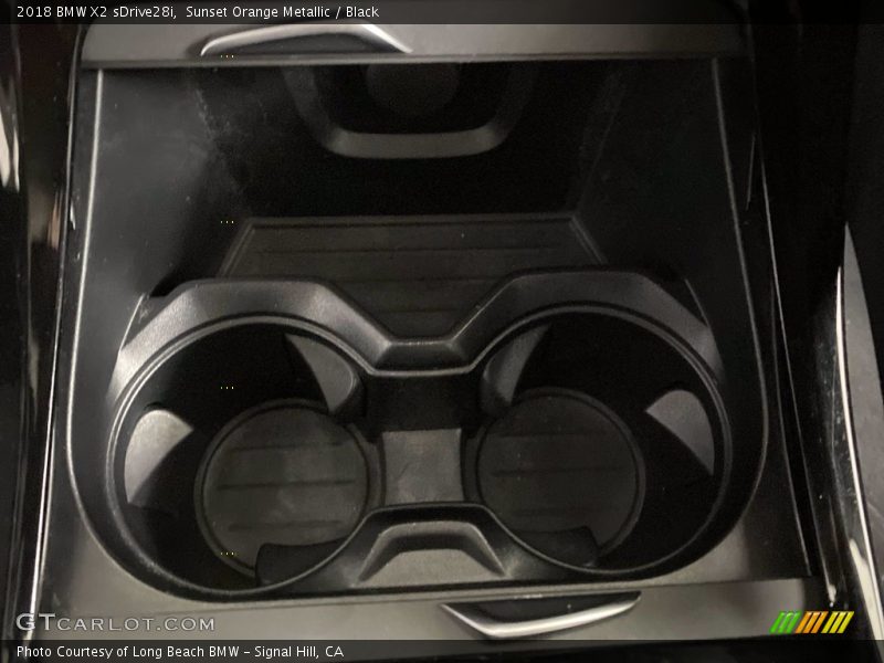 Sunset Orange Metallic / Black 2018 BMW X2 sDrive28i
