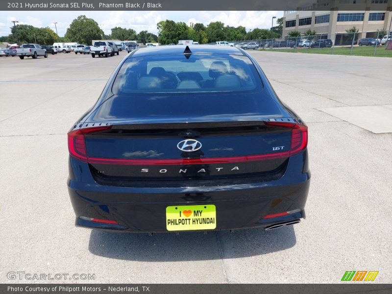 Phantom Black / Black 2021 Hyundai Sonata SEL Plus