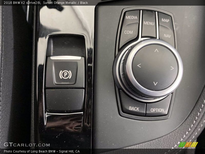 Sunset Orange Metallic / Black 2018 BMW X2 sDrive28i