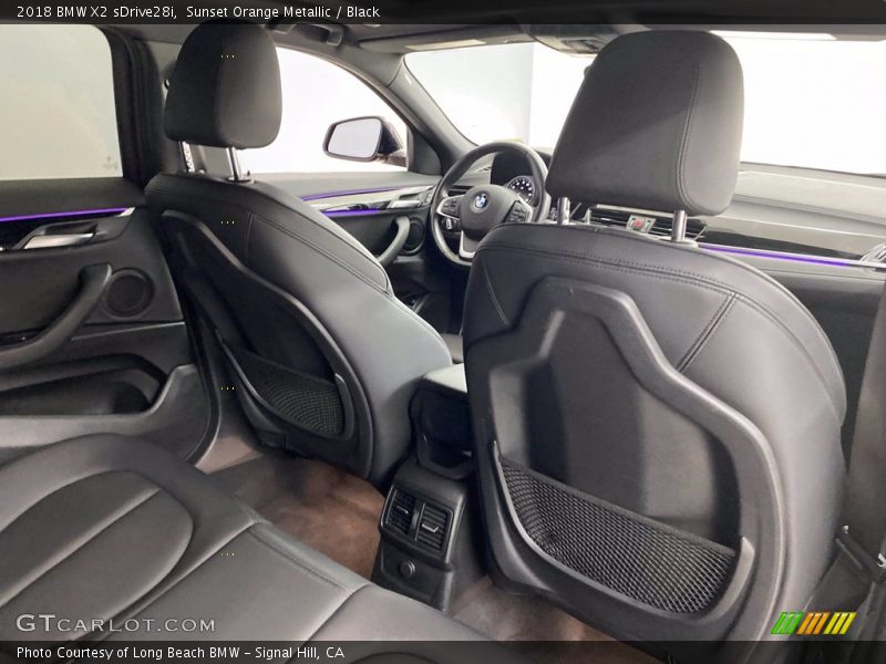 Rear Seat of 2018 X2 sDrive28i