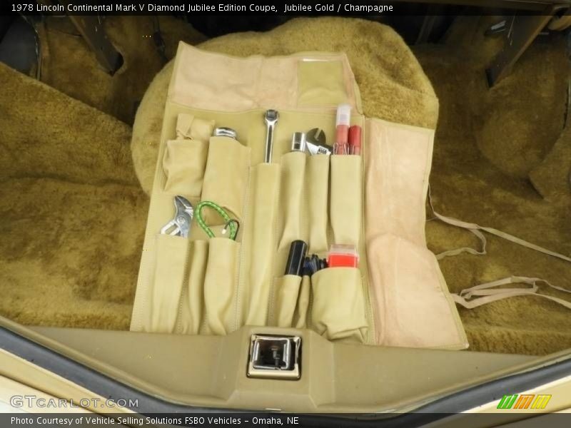 Tool Kit of 1978 Continental Mark V Diamond Jubilee Edition Coupe