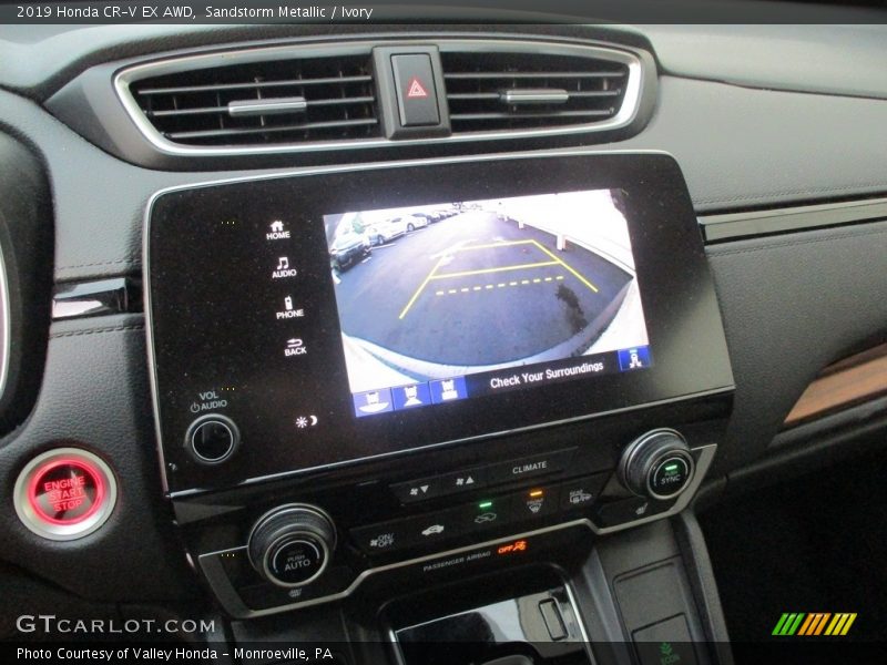 Sandstorm Metallic / Ivory 2019 Honda CR-V EX AWD