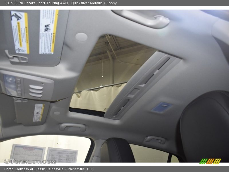 Quicksilver Metallic / Ebony 2019 Buick Encore Sport Touring AWD
