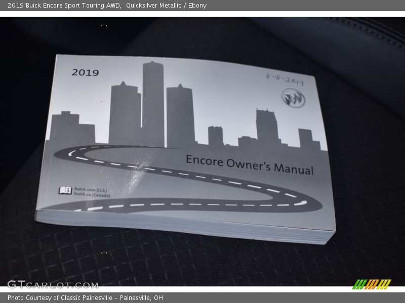 Quicksilver Metallic / Ebony 2019 Buick Encore Sport Touring AWD