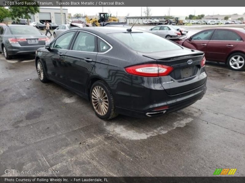 Tuxedo Black Metallic / Charcoal Black 2013 Ford Fusion Titanium