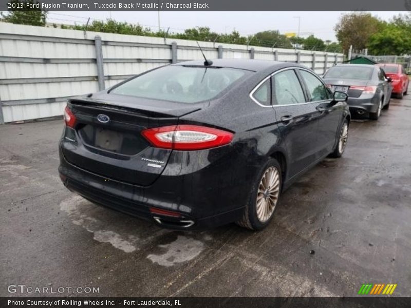 Tuxedo Black Metallic / Charcoal Black 2013 Ford Fusion Titanium