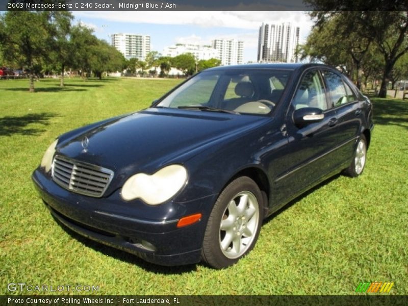 Midnight Blue / Ash 2003 Mercedes-Benz C 240 Sedan