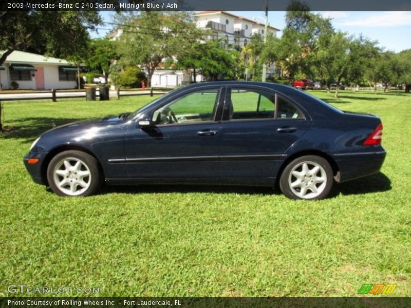 Midnight Blue / Ash 2003 Mercedes-Benz C 240 Sedan