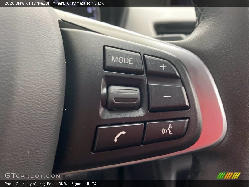 Mineral Grey Metallic / Black 2020 BMW X1 sDrive28i
