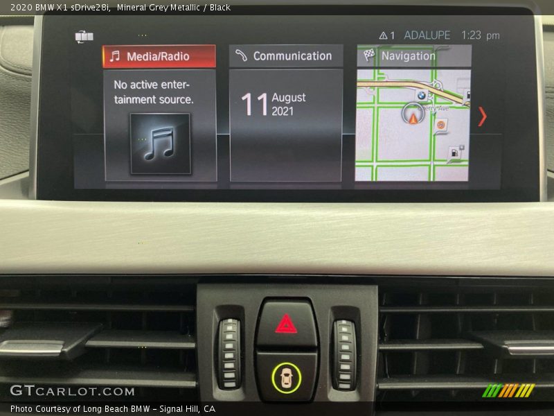 Mineral Grey Metallic / Black 2020 BMW X1 sDrive28i