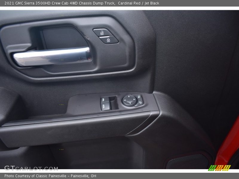 Door Panel of 2021 Sierra 3500HD Crew Cab 4WD Chassis Dump Truck