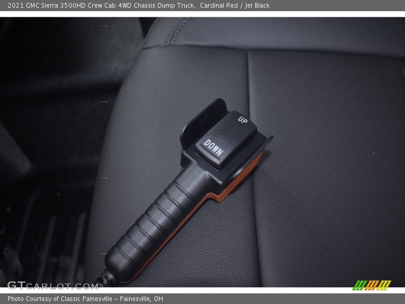 Controls of 2021 Sierra 3500HD Crew Cab 4WD Chassis Dump Truck