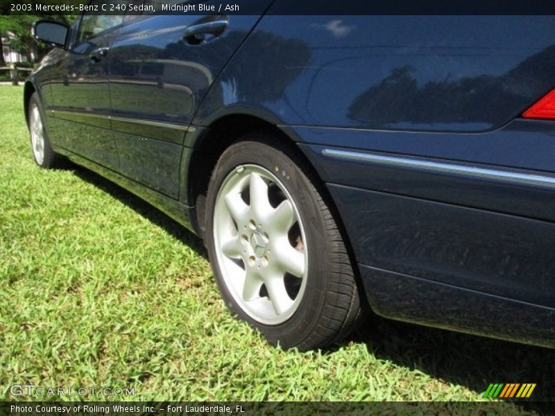 Midnight Blue / Ash 2003 Mercedes-Benz C 240 Sedan