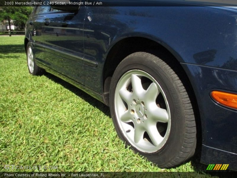 Midnight Blue / Ash 2003 Mercedes-Benz C 240 Sedan