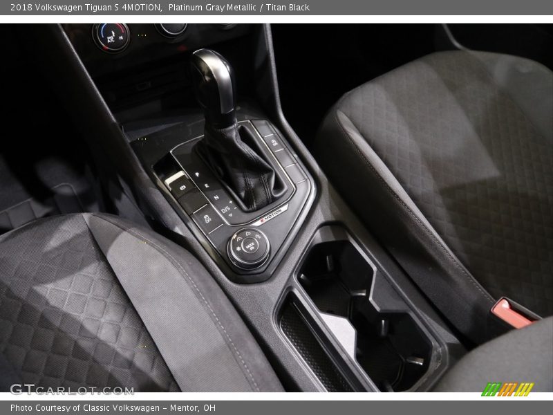 Platinum Gray Metallic / Titan Black 2018 Volkswagen Tiguan S 4MOTION