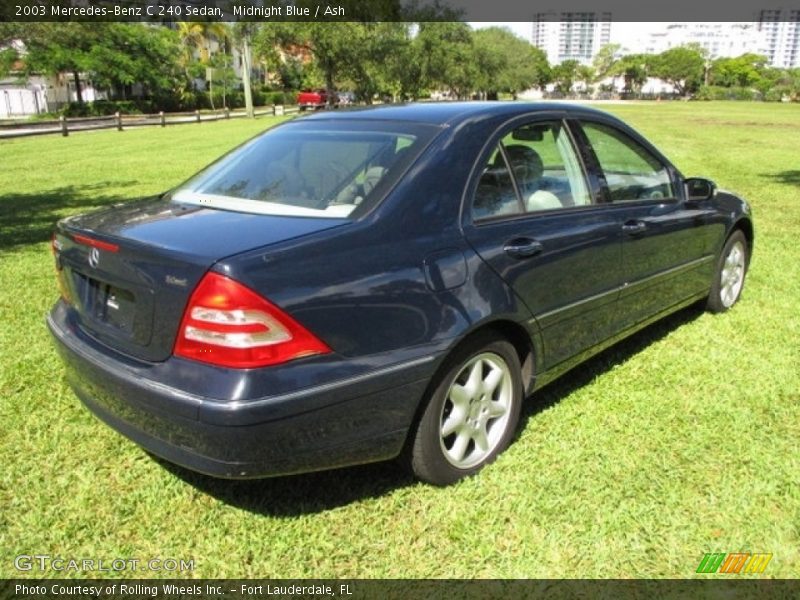 Midnight Blue / Ash 2003 Mercedes-Benz C 240 Sedan