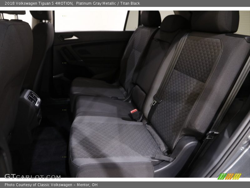 Platinum Gray Metallic / Titan Black 2018 Volkswagen Tiguan S 4MOTION