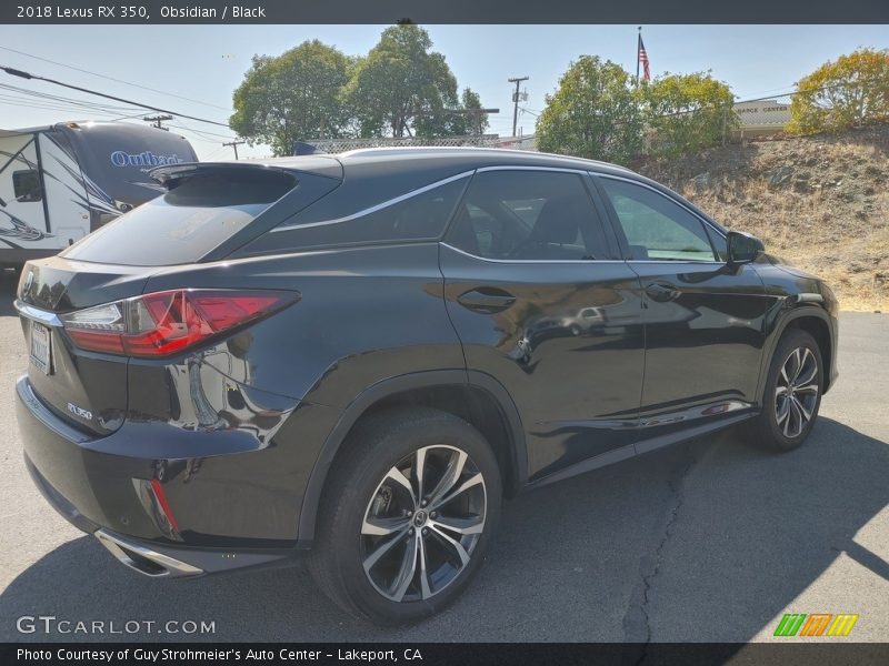 Obsidian / Black 2018 Lexus RX 350