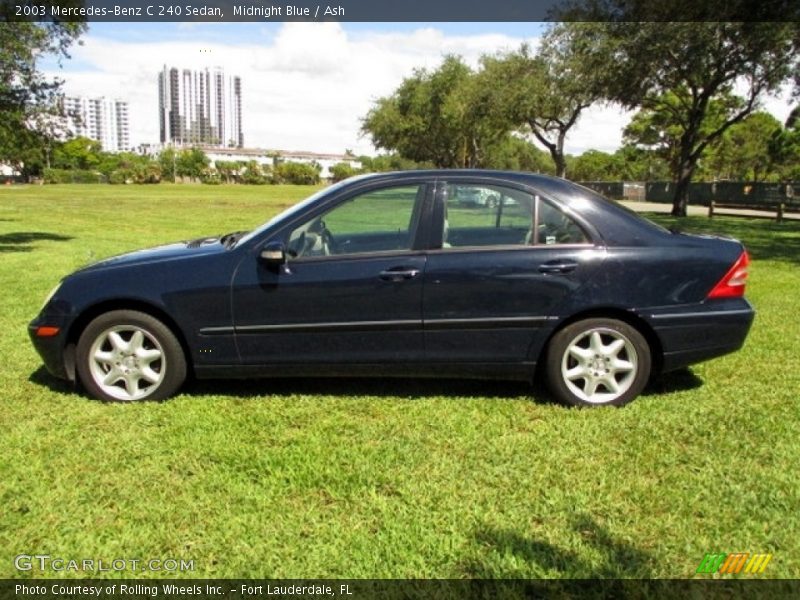 Midnight Blue / Ash 2003 Mercedes-Benz C 240 Sedan