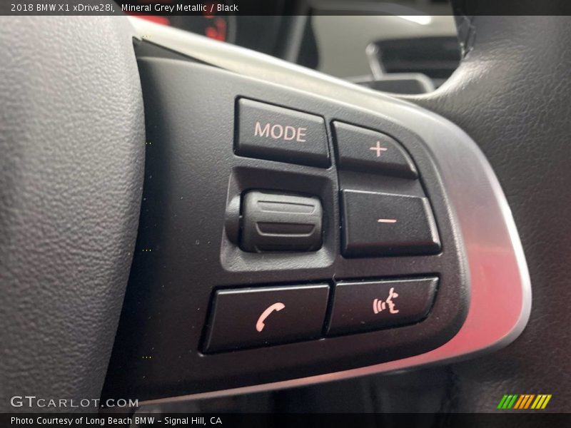 Mineral Grey Metallic / Black 2018 BMW X1 xDrive28i