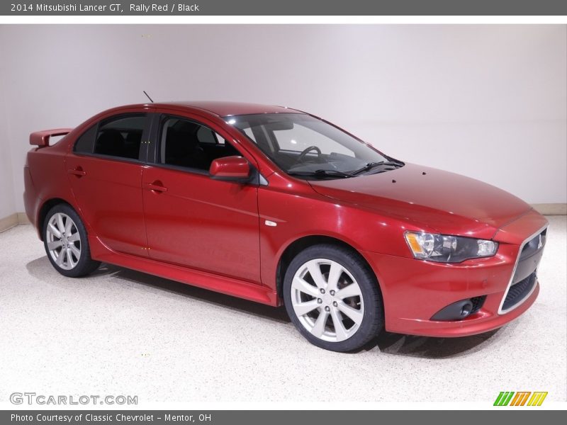 Front 3/4 View of 2014 Lancer GT