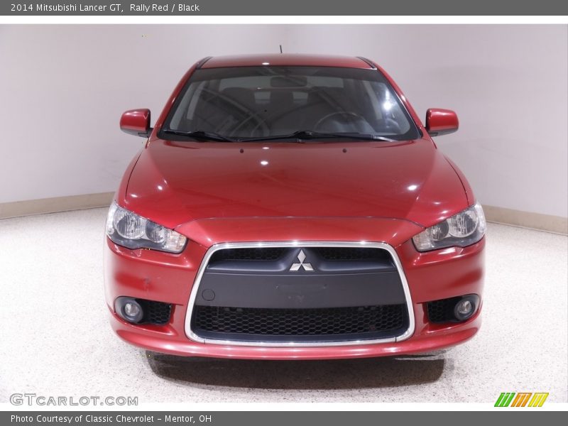 Rally Red / Black 2014 Mitsubishi Lancer GT