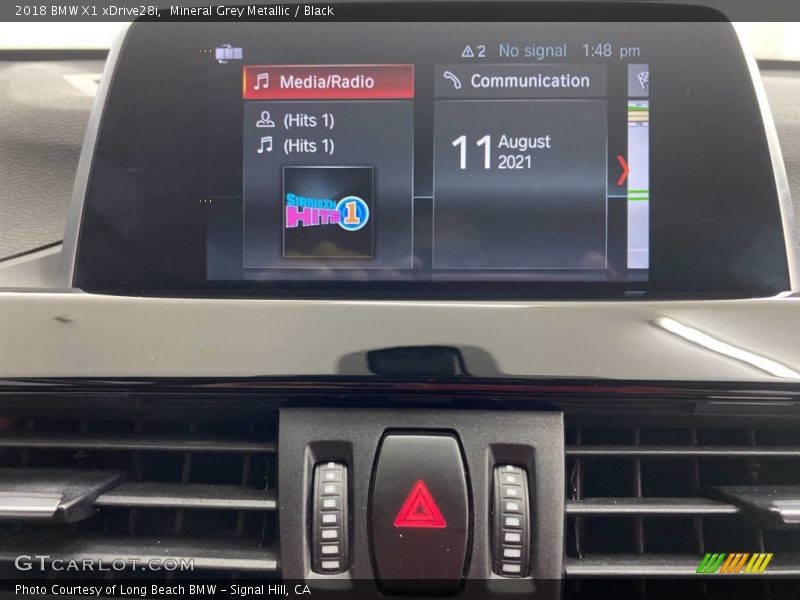 Mineral Grey Metallic / Black 2018 BMW X1 xDrive28i