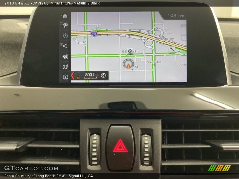 Mineral Grey Metallic / Black 2018 BMW X1 xDrive28i